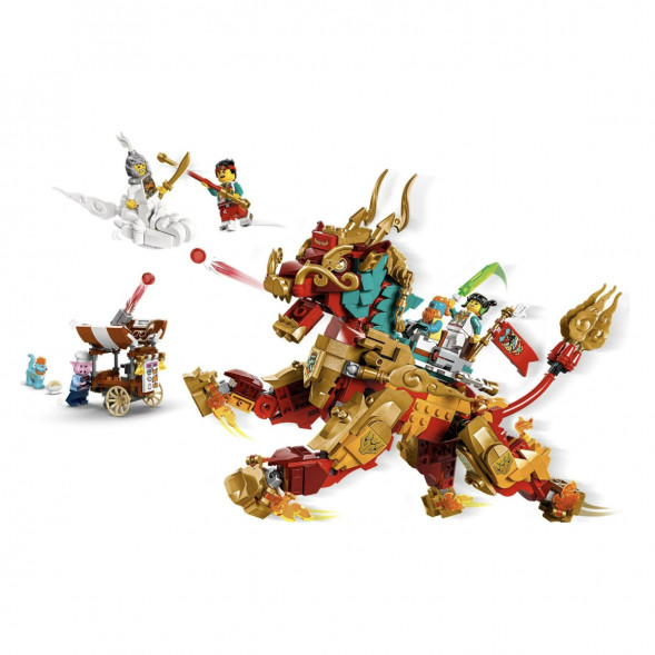 Конструктор LEGO Monkie Kid 80066 Мифическое существо Цилинь в Челябинске