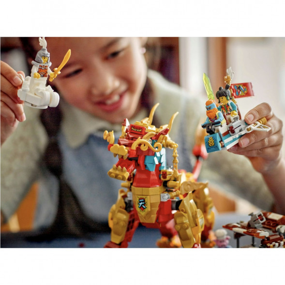 Конструктор LEGO Monkie Kid 80066 Мифическое существо Цилинь в Челябинске