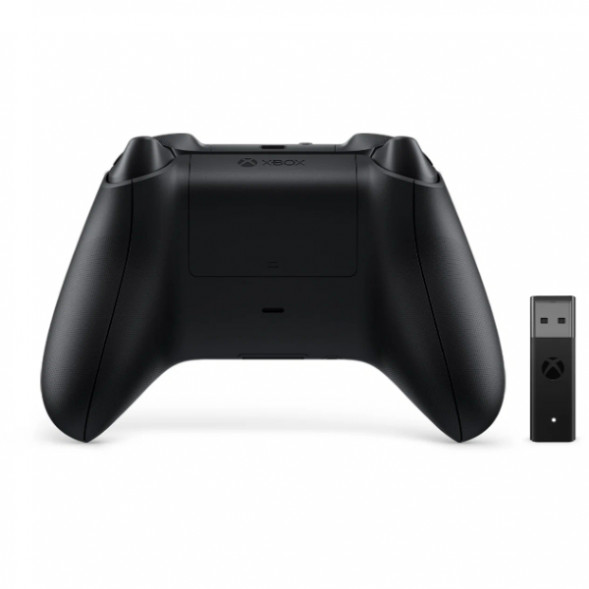 Геймпад Microsoft Xbox One and Series S/X Controller + беспроводной адаптер для PC, черный в Челябинске