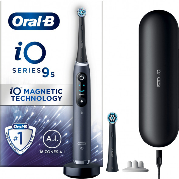 Электрическая зубная щетка Oral-B iO Series 9s (387071), Black Onyx в Челябинске
