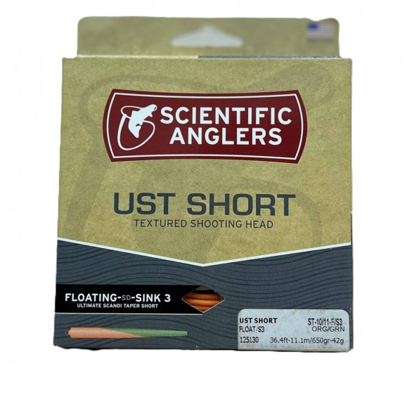 Рыболовная леска Scientific Anglers UST Short St-10/11-F/S3 Floating - SD - Sink 3 125130 в Челябинске