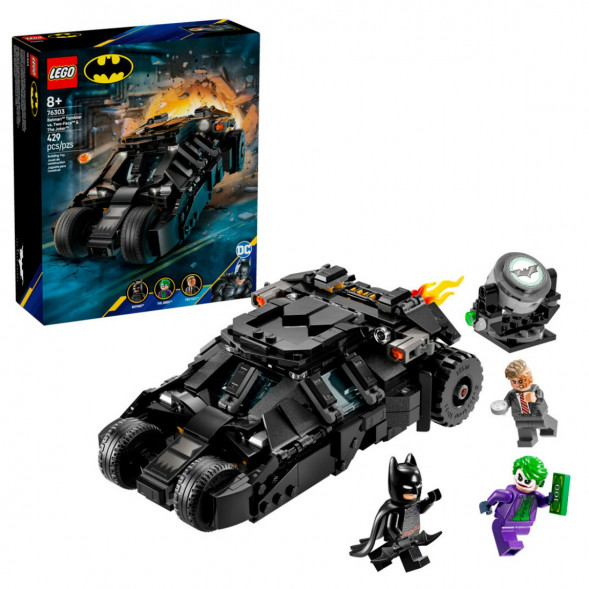 Конструктор LEGO Super Heroes 76303 Тумблер Бэтмена против Двуликого и Джокера в Челябинске