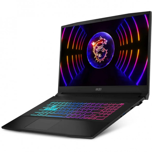 Ноутбук MSI Katana 17 B13VEK-1624XRUY (17.3&amp;quot;, IPS, Intel Core i5 13420H 2.1ГГц, 8 ядер, 16ГБ DDR5, 512ГБ SSD, NVIDIA GeForce RTX 4050 - 6 ГБ, без ОС), черный в Челябинске