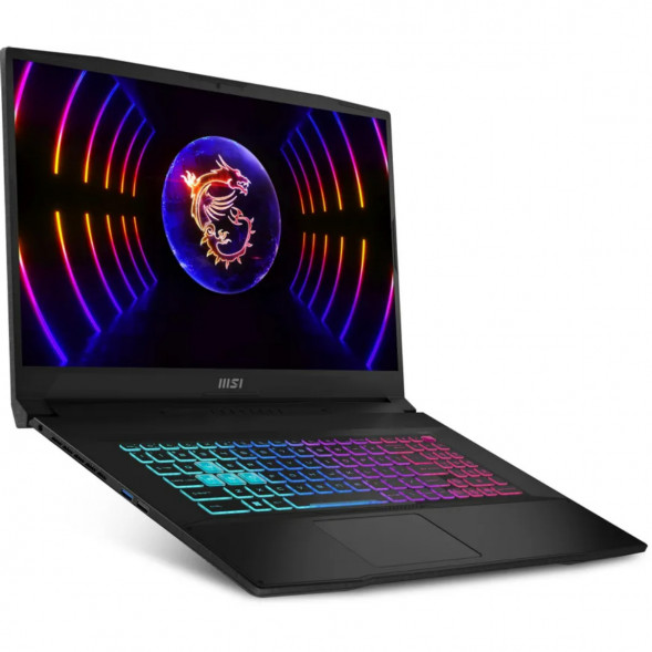 Ноутбук MSI Katana 17 B13VEK-1624XRUY (17.3&amp;quot;, IPS, Intel Core i5 13420H 2.1ГГц, 8 ядер, 16ГБ DDR5, 512ГБ SSD, NVIDIA GeForce RTX 4050 - 6 ГБ, без ОС), черный в Челябинске
