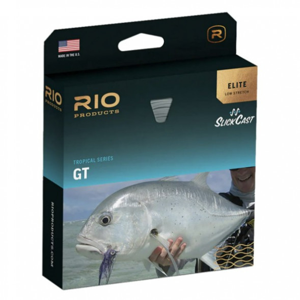 Леска RIO Elite GT Float WF10F, Blue/Orange/Sea Grass в Челябинске