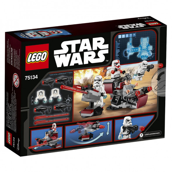 Конструктор LEGO Star Wars 75134 Боевой набор Галактической Империи в Челябинске