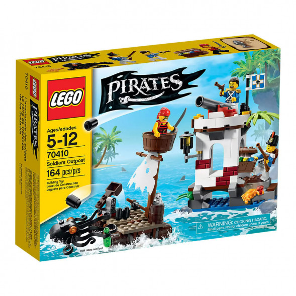 Конструктор LEGO Pirates 70410 Военный блокпост в Челябинске