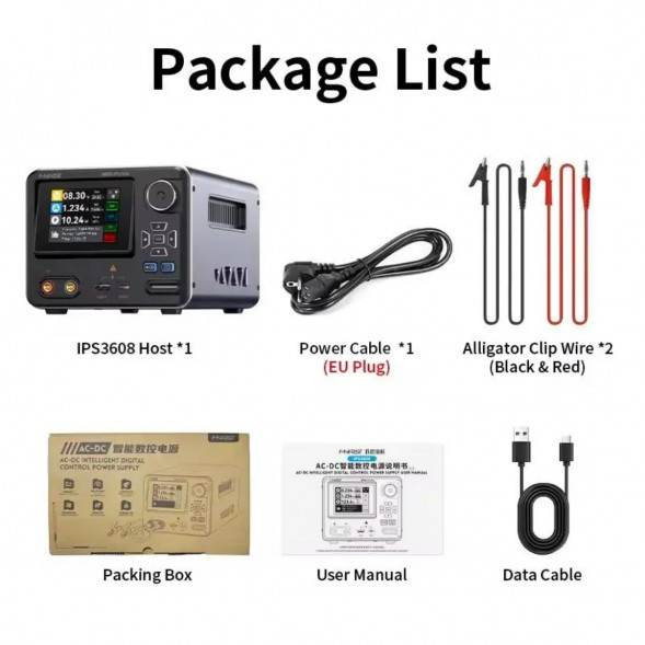 Лабораторный блок питания Fnirsi IPS-3608 в Челябинске