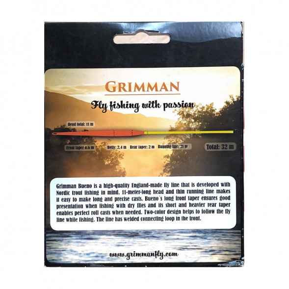 Рыболовная леска Grimman Bueno WF 4 Floating WF4F в Челябинске