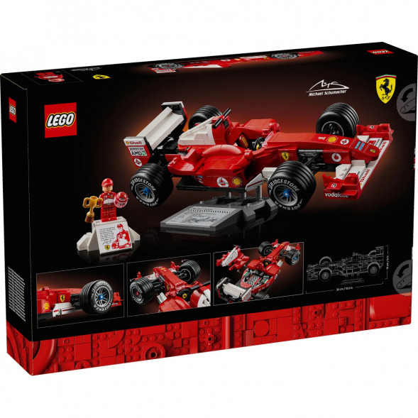Конструктор LEGO Icons 11375 Ferrari F2004 и Михаэль Шумахер в Челябинске