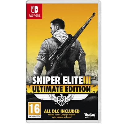 Игра Sniper Elite 3 Ultimate Edition для Nintendo Switch, картридж в Челябинске