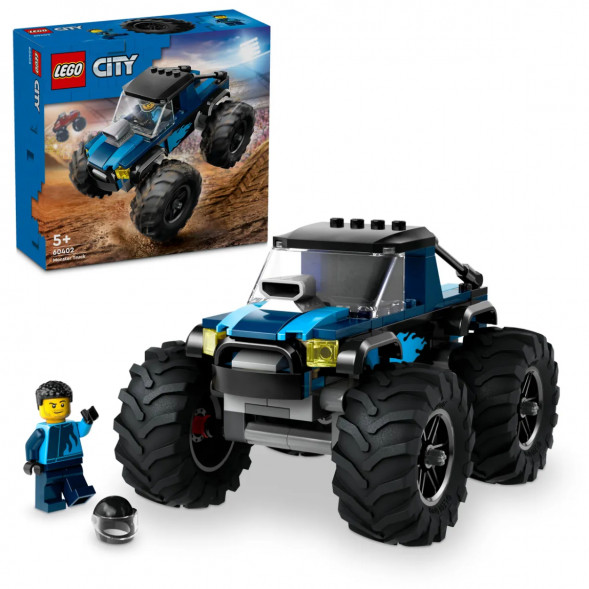 Конструктор LEGO City 60402 Синий Монстр-трак в Челябинске