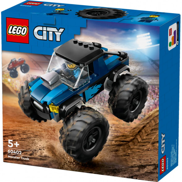 Конструктор LEGO City 60402 Синий Монстр-трак в Челябинске