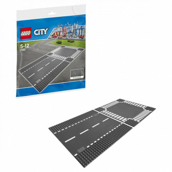 Конструктор LEGO City 7280 Прямая дорога и перекрёсток в Челябинске