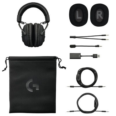 Компьютерная гарнитура Logitech G PRO X, черный в Челябинске