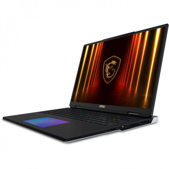 Ноутбук MSI Titan 18 HX AI A2XWJG-206RU (18&amp;quot;, IPS, Intel Core Ultra 9 285HX 2.8ГГц, 24 ядра, 64ГБ DDR5, 4ТБ SSD, NVIDIA GeForce RTX 5090 24 ГБ, Windows 11 Home), черный в Челябинске