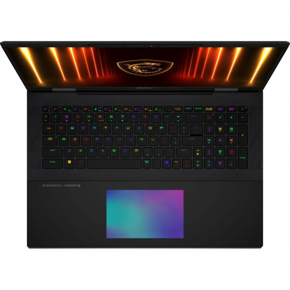 Ноутбук MSI Titan 18 HX AI A2XWJG-206RU (18&amp;quot;, IPS, Intel Core Ultra 9 285HX 2.8ГГц, 24 ядра, 64ГБ DDR5, 4ТБ SSD, NVIDIA GeForce RTX 5090 24 ГБ, Windows 11 Home), черный в Челябинске