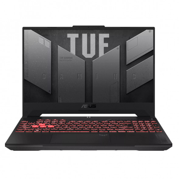 Ноутбук ASUS TUF Gaming A17 FA707NUG-HX156 (17.3&amp;quot;, IPS, 6 ядер, AMD Ryzen 7 7445HS 3.2 ГГц, 16 ГБ DDR5, SSD 512 ГБ, NVIDIA GeForce RTX 4050 - 6 ГБ, без ОС), черный в Челябинске