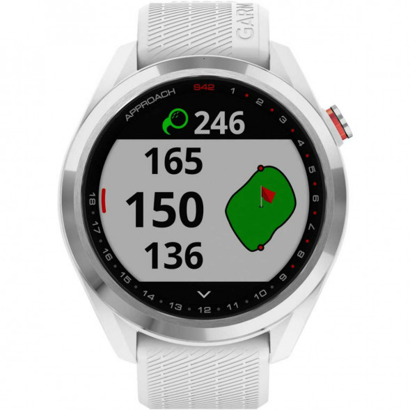 Умные часы для гольфа Garmin Approach S42, белый 010-02572-01 в Челябинске