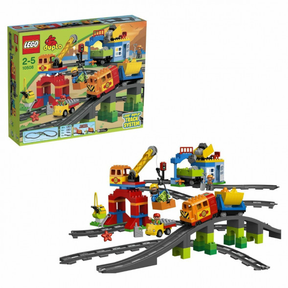 Конструктор LEGO DUPLO Town 10508 Большой поезд в Челябинске