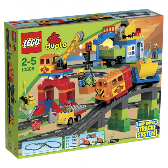 Конструктор LEGO DUPLO Town 10508 Большой поезд в Челябинске