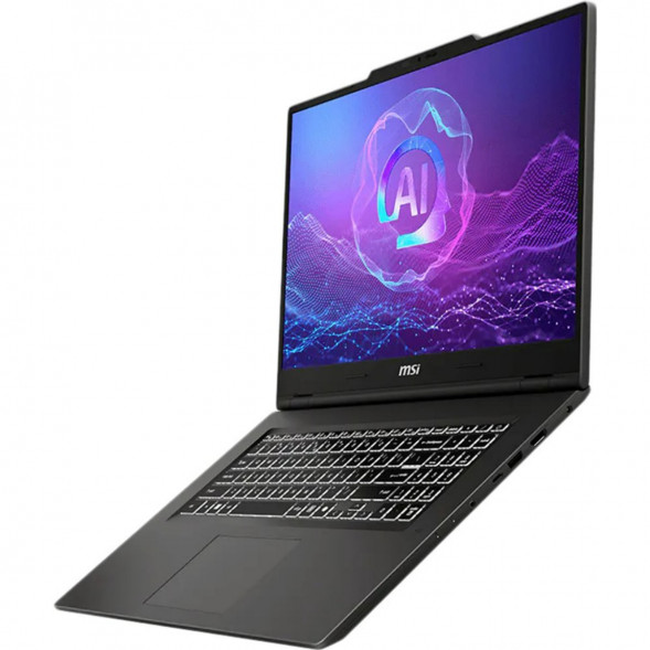 Ноутбук MSI Venture 17 AI A2HMG-014XRU (17.3&amp;quot;, IPS, Intel Core Ultra 5 225H 1.7ГГц, 14-ядерный, 16ГБ DDR5, 512ГБ SSD, Intel Arc, FreeDOS), серый в Челябинске