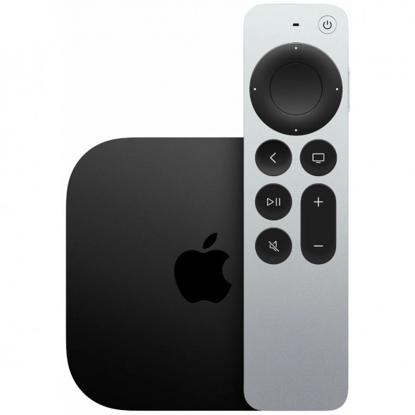 ТВ-приставка Apple TV 4K 128GB, 2022 г., черный в Челябинске
