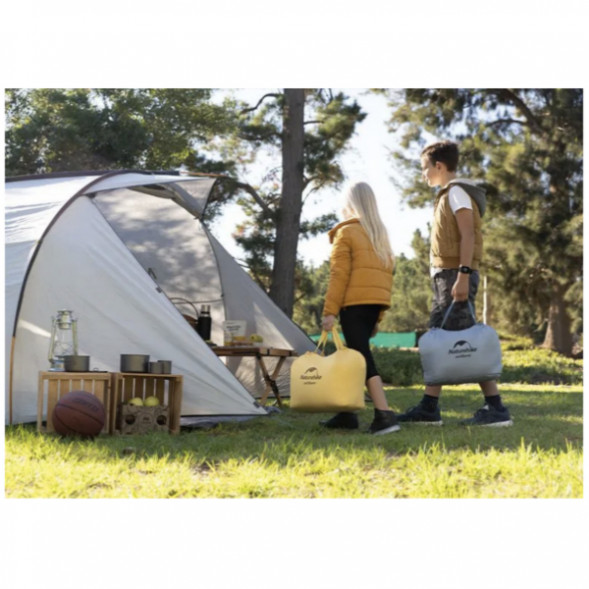 Спальный мешок Naturehike C180 (190x75см), желтый в Челябинске