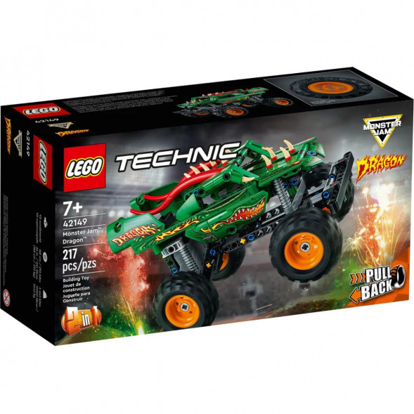 Конструктор LEGO Technic 42149 Монстер Джем «Дракон» в Челябинске