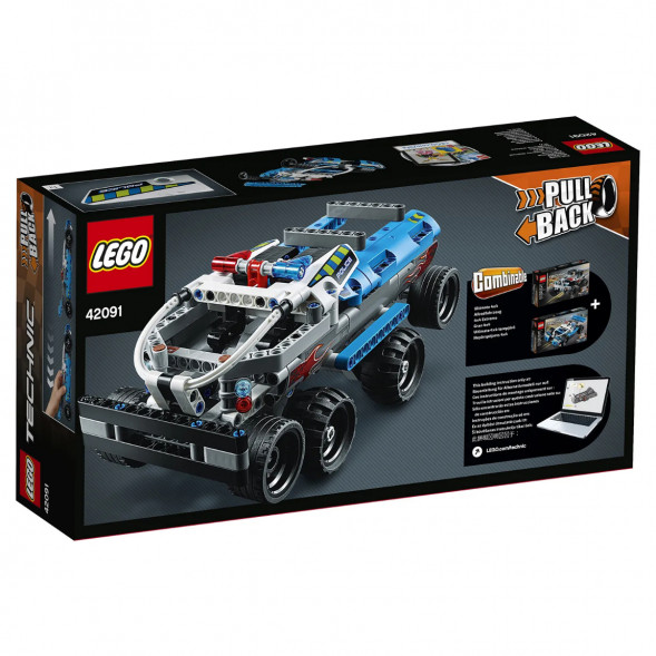 Конструктор LEGO Technic 42091 Полицейская погоня в Челябинске