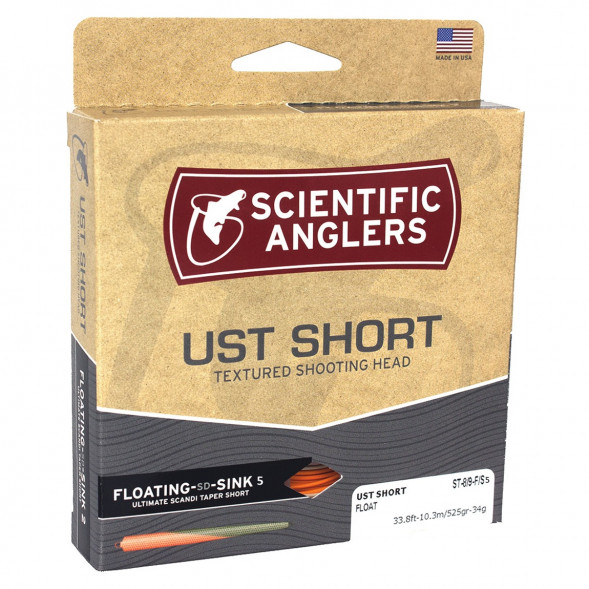 Рыболовная леска Scientific Anglers UST Short St-8/9-F/S5 Floating - SD - Sink 5 125154 в Челябинске