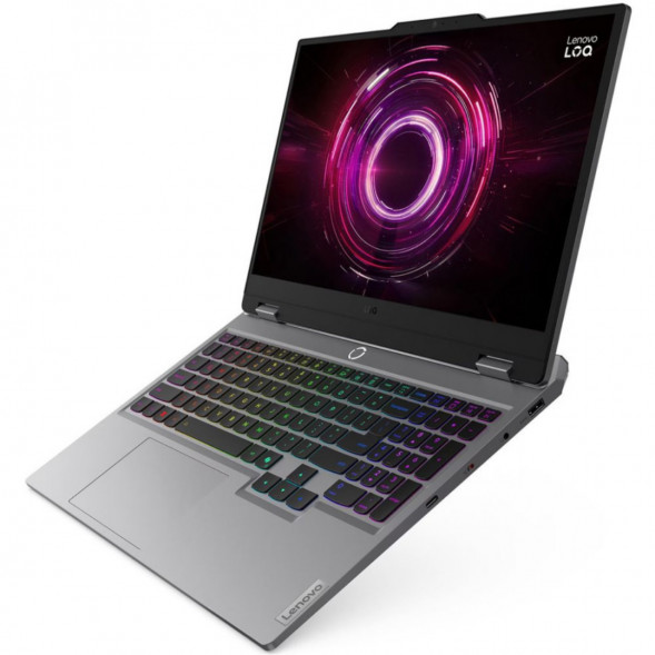 Ноутбук Lenovo LOQ 15AHP10 (83JG003DPB) (15.6&amp;quot;,  IPS, AMD Ryzen 5 220, 6 ядер, 16 ГБ DDR5, SSD 512 ГБ, NVIDIA GeForce RTX 5050 - 8 ГБ, без ОС), серый в Челябинске