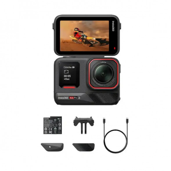 Экшн-камера Insta360 Ace Pro 2, Midnight Black в Челябинске