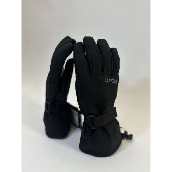 Перчатки горнолыжные сноубордические Copozz (черный, L) в Челябинске