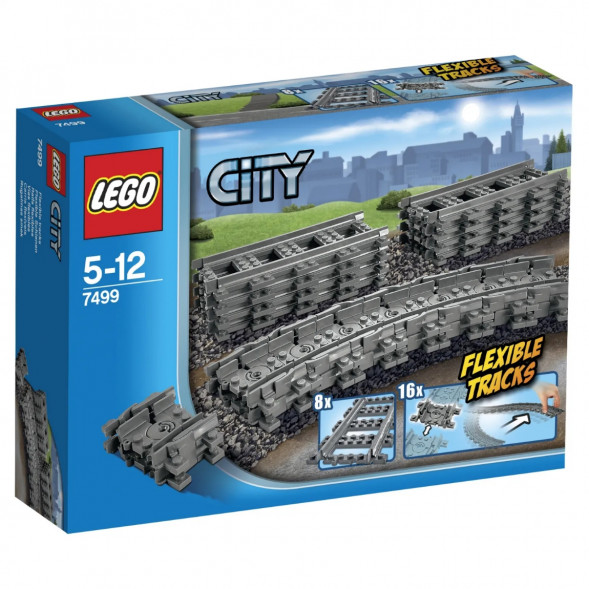 Конструктор LEGO City Trains 7499 Гибкие пути в Челябинске