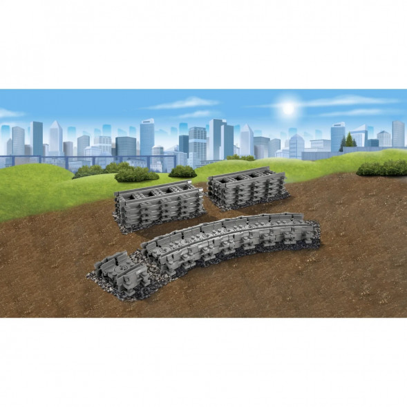 Конструктор LEGO City Trains 7499 Гибкие пути в Челябинске