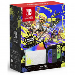 Игровая приставка Nintendo Switch OLED 64 ГБ, Splatoon 3 Edition