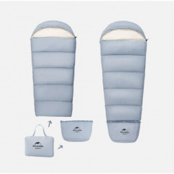 Спальный мешок Naturehike C180 (190x75см), голубой