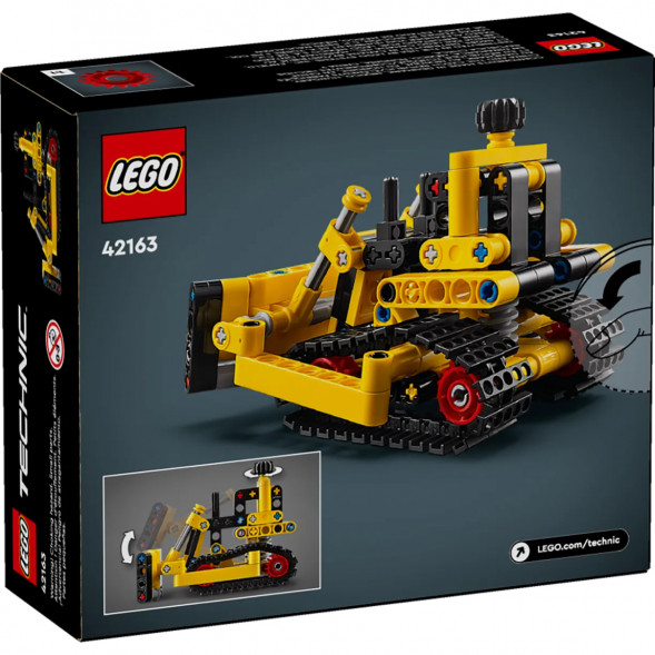 Конструктор LEGO Technic 42163 Cверхмощный бульдозер в Челябинске