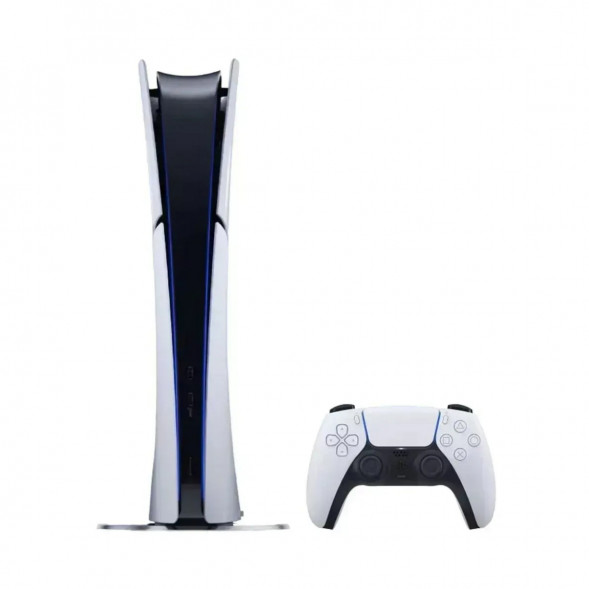 Игровая приставка Sony PlayStation 5 Slim 825 ГБ без дисковода, белый в Челябинске