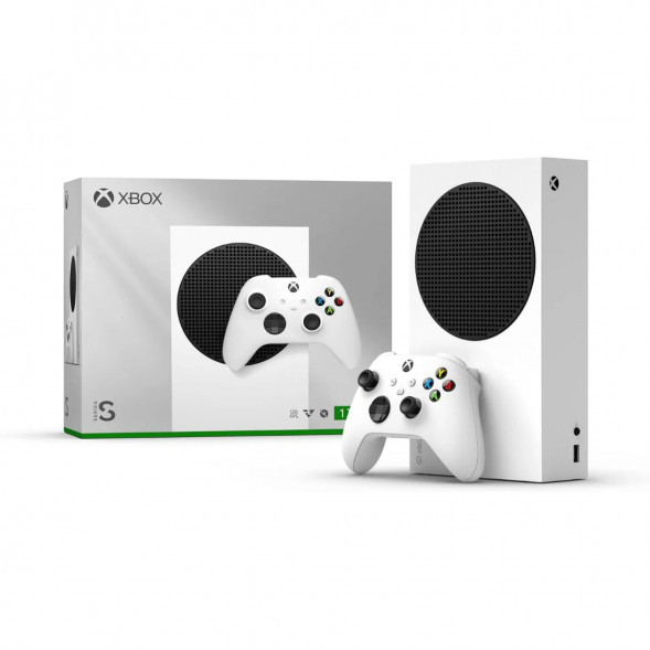 Игровая приставка Microsoft Xbox Series S, 1 ТБ, белый в Челябинске