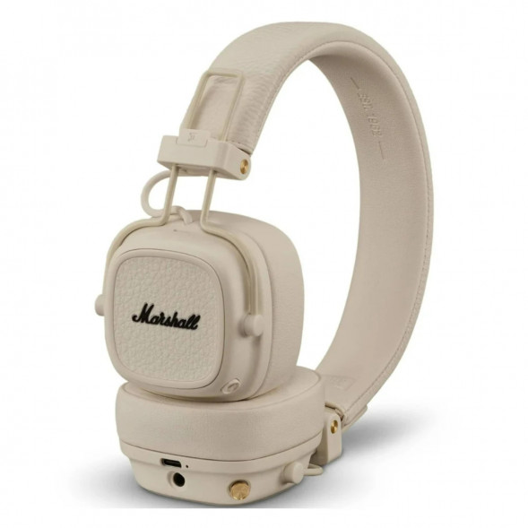 Беспроводные наушники Marshall Major V, кремовый в Челябинске