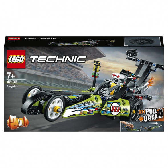 Конструктор LEGO Technic 42103 Драгстер в Челябинске