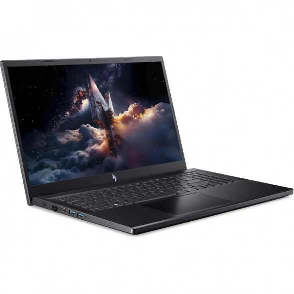 Ноутбук Acer Nitro V 15 ANV15-52-57BB (15.6&amp;quot;, IPS, Intel Core i5 13420H 2.1ГГц, 8 ядер, 16ГБ DDR4, 512ГБ SSD, NVIDIA GeForce RTX 5050 - 8 ГБ, Windows 11 Home), черный в Челябинске