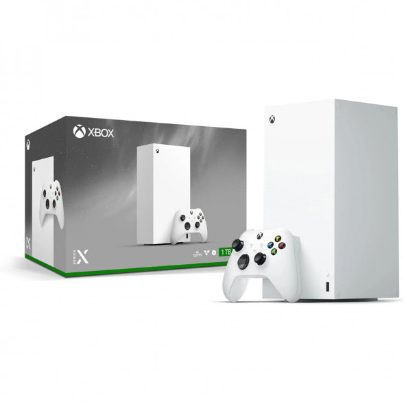 Игровая приставка Microsoft Xbox Series X Digital Edition, 1 ТБ, белый в Челябинске