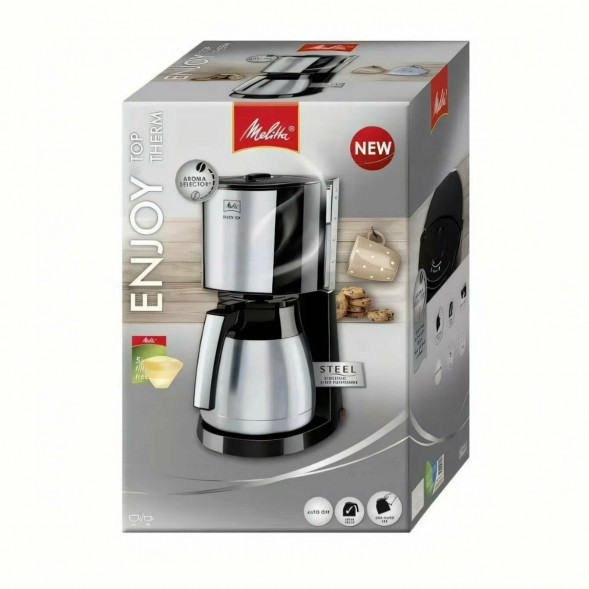Кофеварка капельная Melitta Enjoy Top Therm, черная в Челябинске