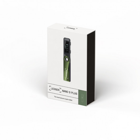 Криптокошелек Ledger Nano S Plus 1 шт., Oxidate Green в Челябинске