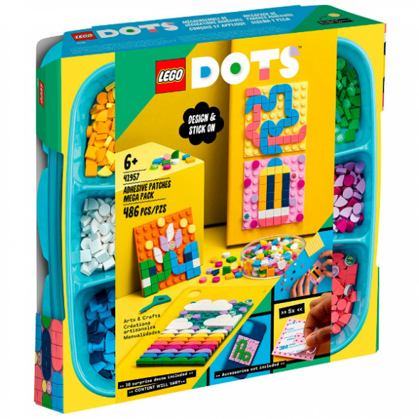 Конструктор LEGO DOTS 41957 Большой набор пластин-наклеек с тайлами в Челябинске