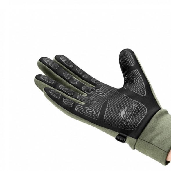 Перчатки сенсорные спортивные Naturehike Outdoor Full Touch GL10 (черный, L) в Челябинске