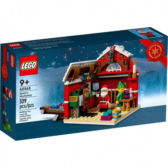 Конструктор LEGO Seasonal 40565 Мастерская Санты в Челябинске